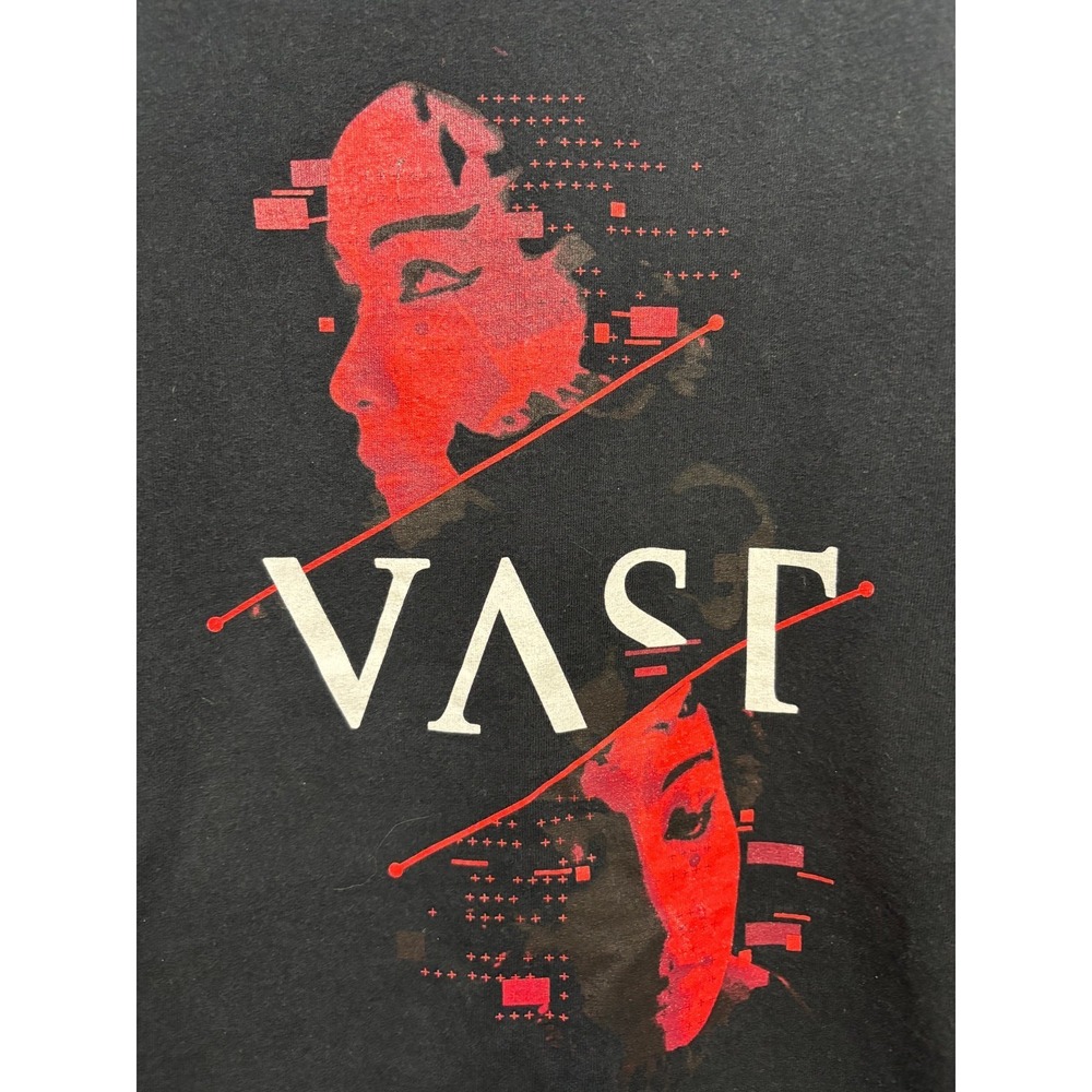 VAST Band Shirt Music Group Graphic CrewNeck Black Men's 2XL Underground Electro